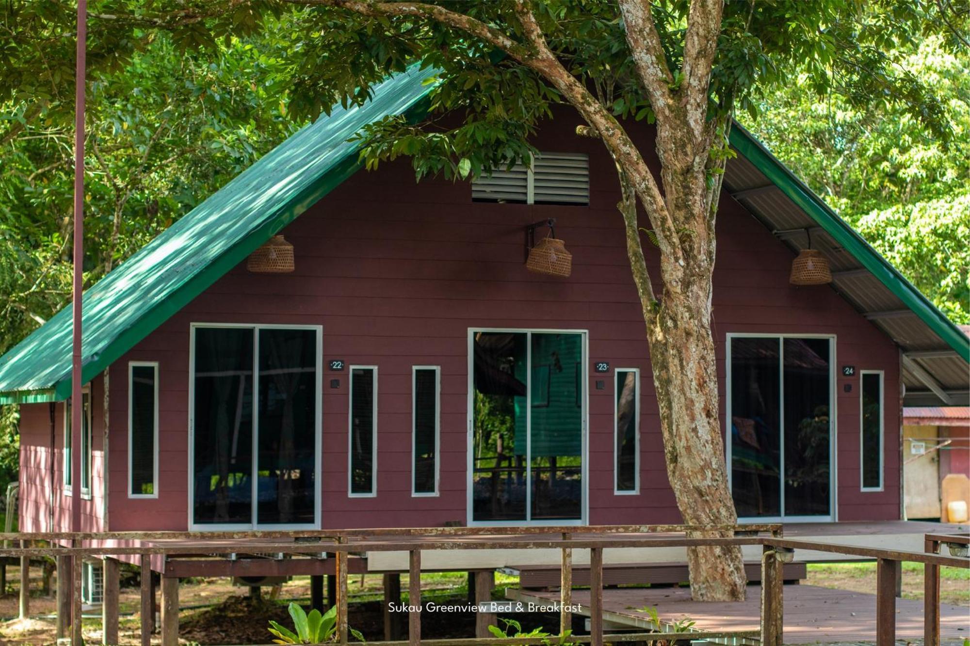 Sukau Greenview Bed & Breakfast Exterior photo